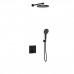Душевой комплект Vincea VSFW-4212MB встраиваемый, 2 режима, черный 