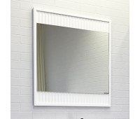 Зеркало Comforty Марсель-75 белое матовое с подсветкой 
