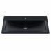 Раковина для ванной кварцевая Uperwood Foster Quartz 80х45,5х17,5 см, черная матовая, космос 291030039 Раковина для ванной кварцевая Uperwood Foster Quartz 80х45,5х17,5 см, черная матовая, космос 291030039