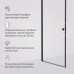 Душевая дверь в нишу 80x190 см, распашная AM.PM Sunny W87G-80-1P-BT  
