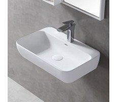 Раковина подвесная ABBER Stein AS2654 белая матовая 