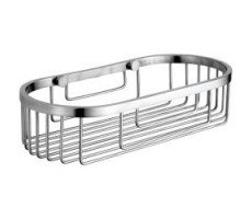 Мыльница в сеточку овальная   NOFER 09064.B 