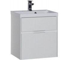 Тумба с раковиной Aquanet Латина 60 белый 00281147 Тумба с раковиной Aquanet Латина 60 белый 00281147