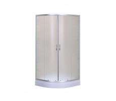 Душевое ограждение 100х100 см Loranto CS-8025S поддон 13 см 