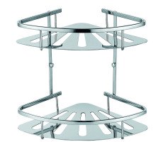 Полка угловая двухэтажная Azario AZ-836-2