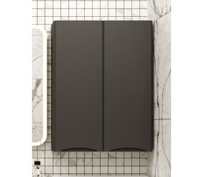 Подвесной шкаф Style Line Бергамо мини 600 Люкс антискрейтч черный, PLUS СС-00002359  Подвесной шкаф Style Line Бергамо мини 600 Люкс антискрейтч черный, PLUS СС-00002359