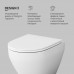 Унитаз подвесной FlashClean с сиденьем микролифт AM.PM Spirit V2.0 C701700SC Белый 