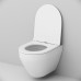 Унитаз подвесной FlashClean с сиденьем микролифт AM.PM Spirit V2.0 C701700SC Белый 