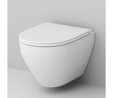 Унитаз подвесной FlashClean с сиденьем микролифт AM.PM Spirit V2.0 C701700SC Белый Унитаз подвесной FlashClean с сиденьем микролифт AM.PM Spirit V2.0 C701700SC Белый