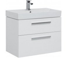 Тумба с раковиной Aquanet Nova 75 белый (2 ящика) Тумба с раковиной Aquanet Nova 75 белый (2 ящика)