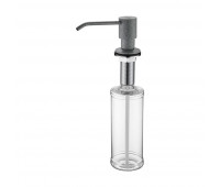 Дозатор для жидкого мыла REIN, D002-310, серый, Paulmark 