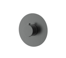 Термостатический смеситель для душа NEMO Round NM-2360BGM  Gun metal 