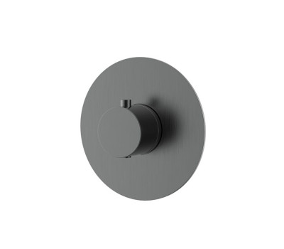 Термостатический смеситель для душа NEMO Round NM-2360BGM  Gun metal 