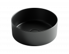 Умывальник чаша накладная круглая (цвет Чёрный Матовый) Element 358*358*137мм Ceramica Nova CN6032MB Чёрный Матовый 
