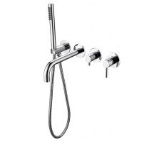 Смеситель для ванны встраиваемый Grocenberg GB5070CR, хром 