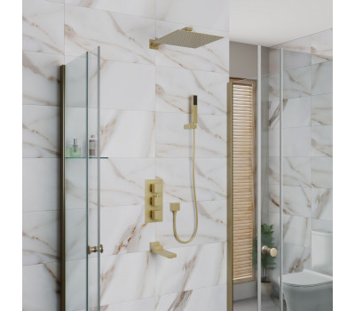Душевая система для ванны DK Bayern.Liszt DA2515607A04 золото матовый Душевая система для ванны DK Bayern.Liszt DA2515607A04 золото матовый