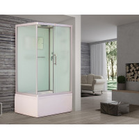 Кабина душевая 100х80 ESBANO ELEGANCIA ES-108 CKRB правый ESKB108CKRBR