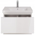 Тумба под раковину подвесная Dreja Perfecto 70 см, белый