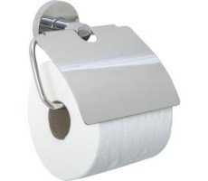 Держатель для туалетной бумаги с крышкой NIZA глянцевый, шт NOFER 16858.B  Держатель для туалетной бумаги с крышкой NIZA глянцевый, шт NOFER 16858.B