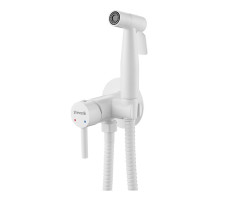 Гигиенический душ со смесителем Shevanik S147C, белый