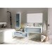 Подвесная тумба Marka One Milacco 100П 1в.я. Blue marble (низ)