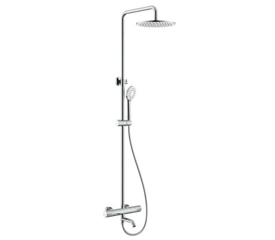 Душевая колонна термостатическая NEMO Round NM-9012CR  Хром 