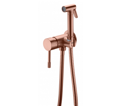 Смеситель гигиенический, Uno. BRUSHED BRONZE Boheme 467-BRB брашированная бронза 