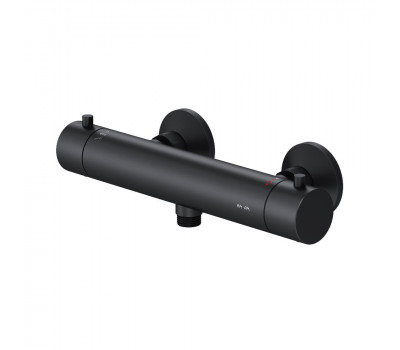 Смеситель для душа с термостатом AM.PM Libre F6040022 Чёрный Матовое 