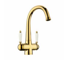 Смеситель для кухни OMOIKIRI Okinawa-2, цвет-золото 4994253 Смеситель для кухни OMOIKIRI Okinawa-2, цвет-золото 4994253