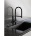 Смеситель для кухни с подключением фильтра Knotlor SS-15/BL, черный