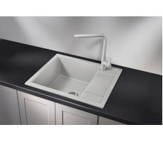 Кухонная мойка GRANULA 6002, БАЗАЛЬТ, кварц 