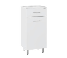 Полупенал Onika Каприз 30 напольный, белый, правый 403002 