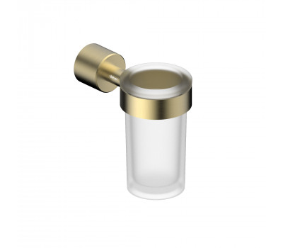 Стакан для зубных щеток с держателем ABBER Osten 316 AA1861BG золото брашированное 