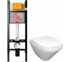 Унитаз c инсталляцией Modern Life без панели смыва Jacob Delafon E21774RU-00 