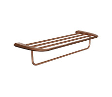Полка для полотенец Knotlor  TR103RB бронза матовый 