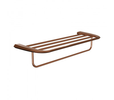 Полка для полотенец Knotlor  TR103RB бронза матовый 