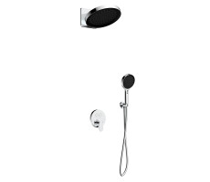 Душевая система со смесителем AQUAme  AQM8402CR Хром 