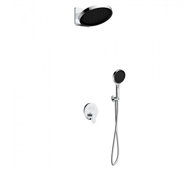 Душевая система со смесителем AQUAme  AQM8402CR Хром 