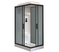 Душевая кабина Royal Bath RB 8120HP6-GC-BL (серое/матовое) левая Душевая кабина Royal Bath RB 8120HP6-GC-BL (серое/матовое) левая