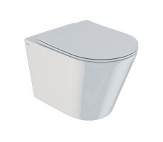 Унитаз подвесной безободковый IDDIS Calipso CALRNSEi25 микролифт 