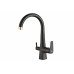 Смеситель для кухни ZORG STEELHAMMER SH 819 BLACK BR черный металл/бронза 