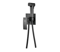 Гигиенический душ со смесителем Rose R1505H-2, черный
