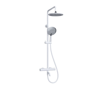 Душевая система WasserKRAFT  A188.067.059.WM Thermo белый матовый 