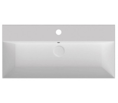 Раковина ISVEA SistemaZ Frame накладная ШГВ 900*422*150 отверстия для смесителя 1 цвет белый 10SF50090 