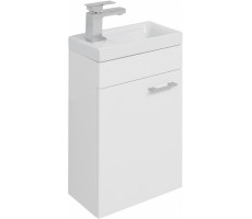 Тумба с раковиной Aquanet Нота 40 L (Moduo) белый 