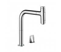 Смеситель для кухни Hansgrohe Metris Select 73819000 хром 