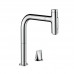 Смеситель для кухни Hansgrohe Metris Select 73819000 хром 