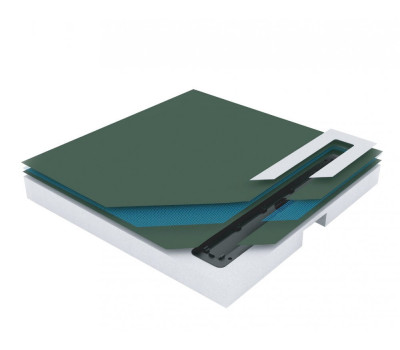 Душевой поддон Pestan под плитку Confluo Board UNI 900 со встроенный лотком Frameless Line 550 40007821  