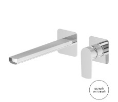 Смеситель для раковины Newform Haka 72032E.01.014 Белый матовый 