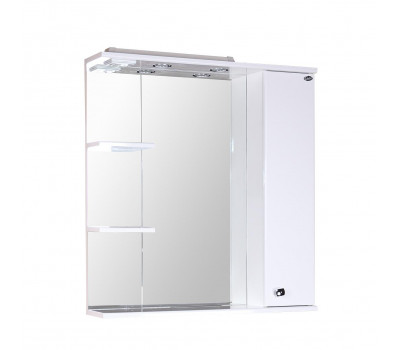 Шкаф-зеркало Onika Эльбрус 80 белый, правый, с подсветкой 208022 Шкаф-зеркало Onika Эльбрус 80 белый, правый, с подсветкой 208022